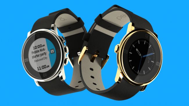 One watch will look a lot like the Pebble Time Round.