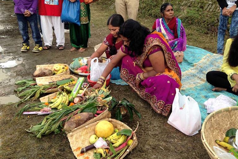 Women Celebrate Chhath festival