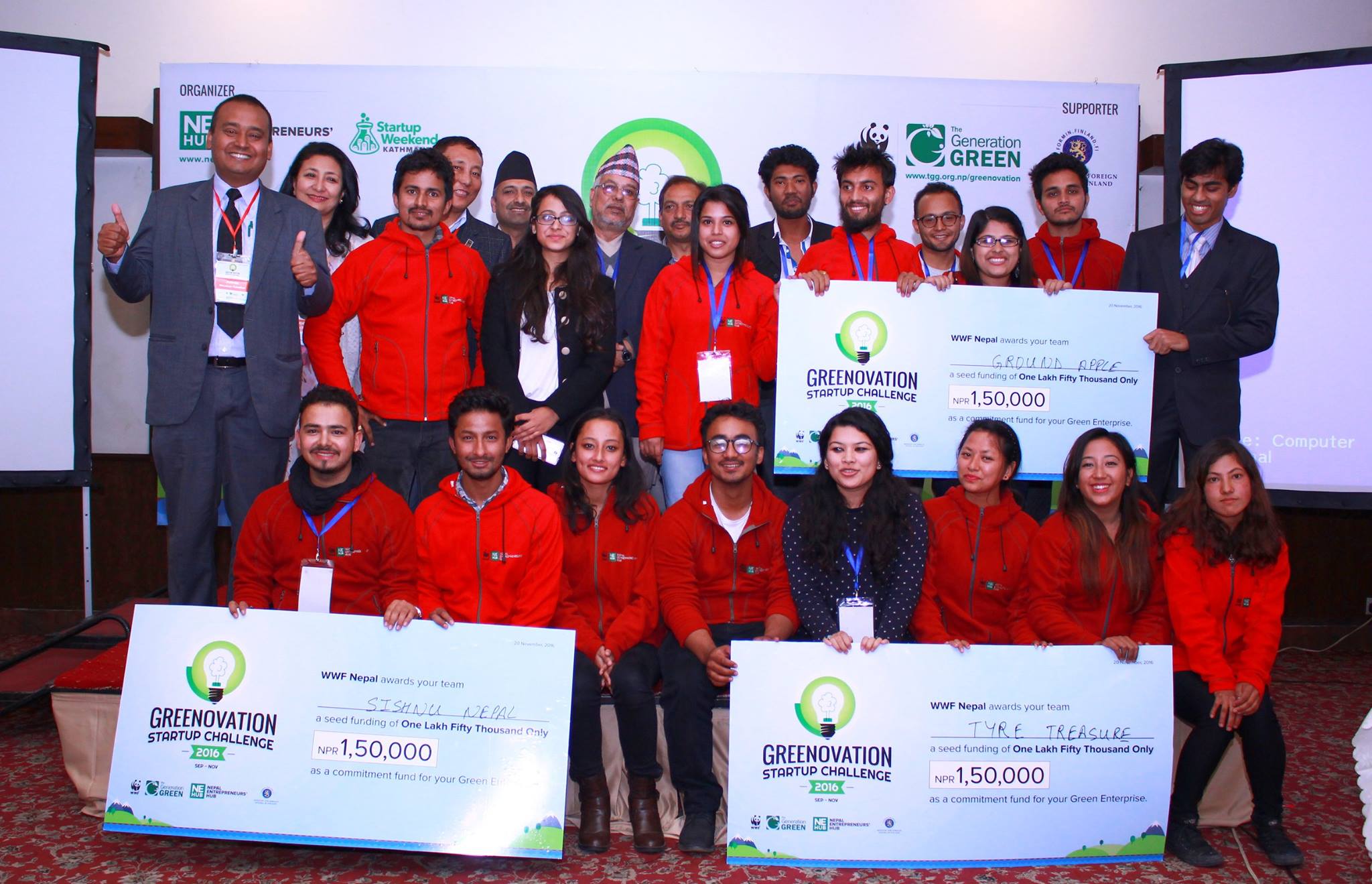 Greenovation Startup Challenge_Winners