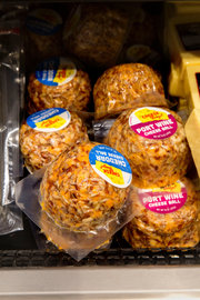 packaged cheese balls on sale in Milwaukee. Credit Darren Hauck for The New York Times