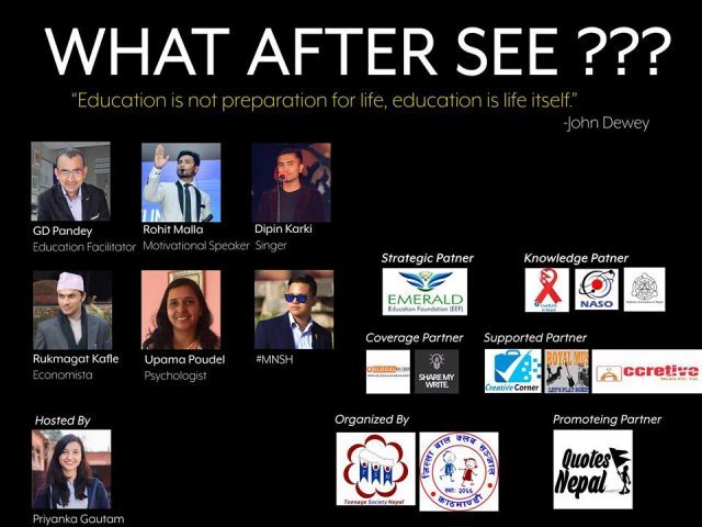 'What after SEE?’ to be organized for SEE appeared students