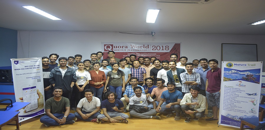 Quora World Meetup 2018 focuses on “Visit Nepal 2020”