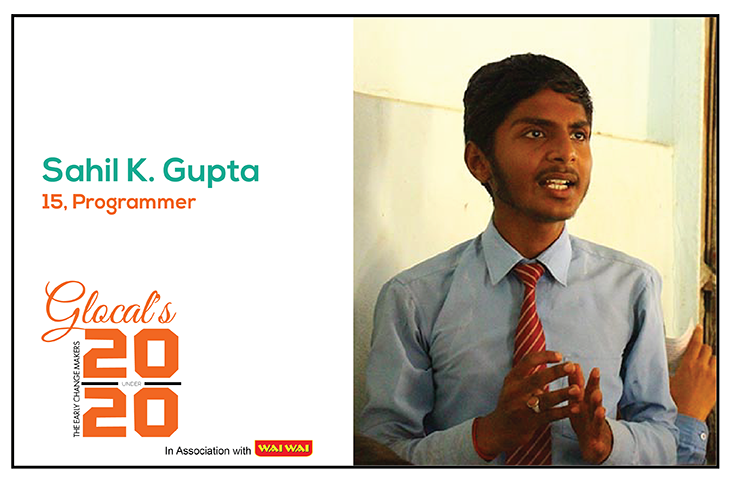 Sahil K. Gupta: a Young Programmer  