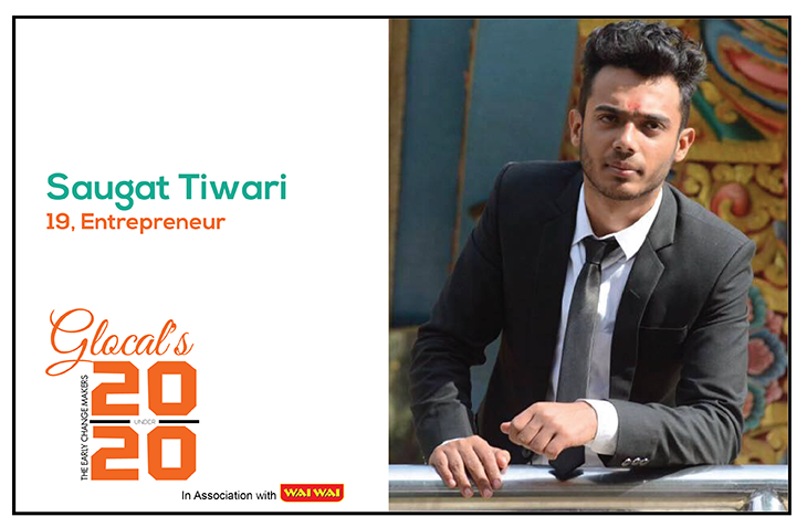 Saugat Tiwari : An Inspiring Teen Entrepreneur