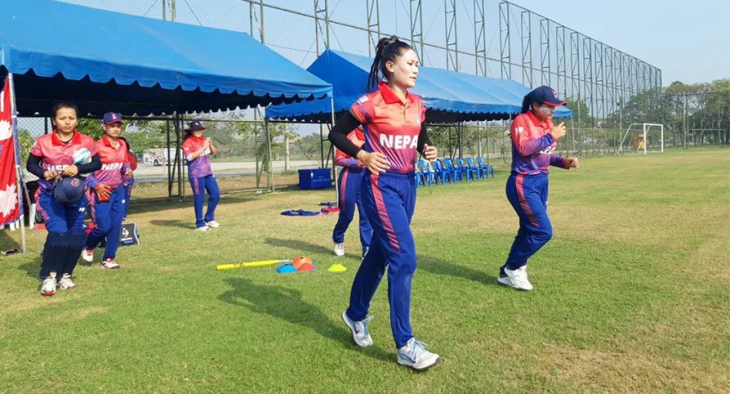 NeNepalese women cricket team